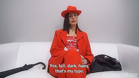 Czech Anal Casting Clip with Mature Actress